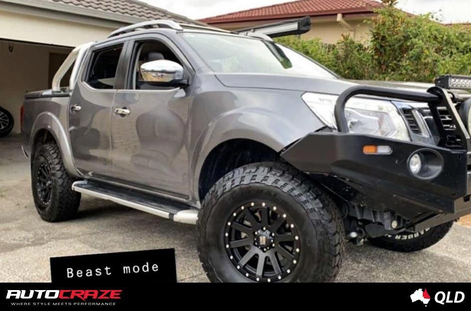 NISSAN NAVARA HEIST SATIN BLACK